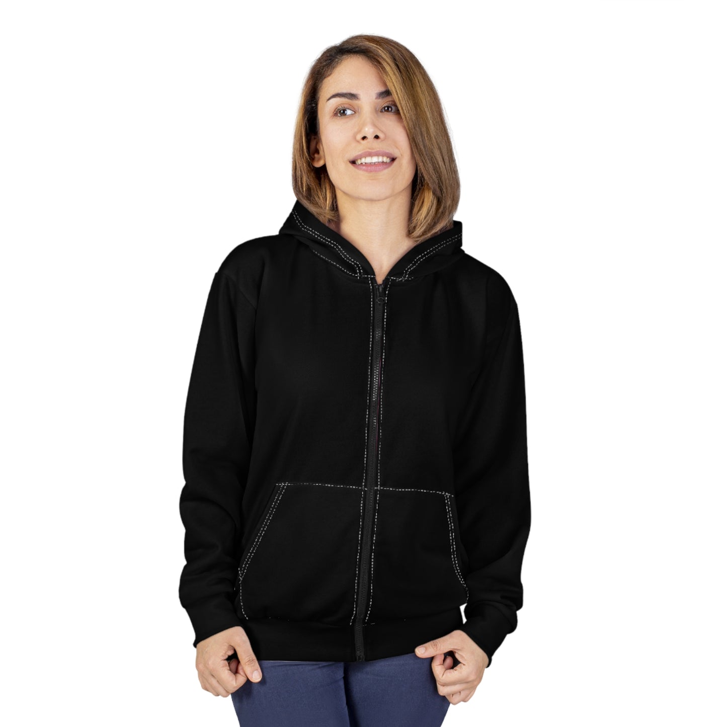 You're Doing Great Momma Heartfelt Zip Hoodie