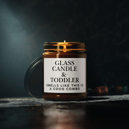 Glass & Toddler Candle