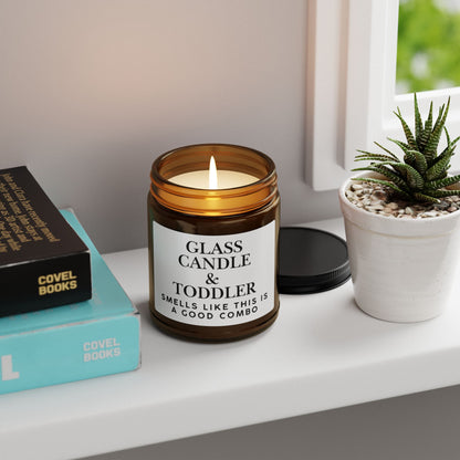 Glass & Toddler Candle