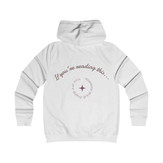 You're Doing Great Momma Cozy Women's Hoodie
