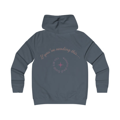 You're Doing Great Momma Cozy Women's Hoodie