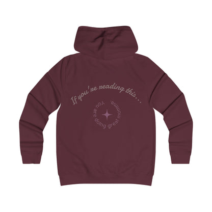 You're Doing Great Momma Cozy Women's Hoodie