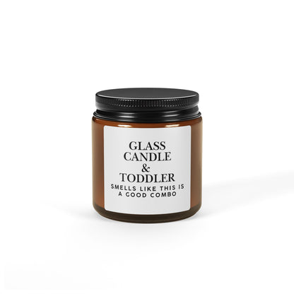 Glass & Toddler Candle