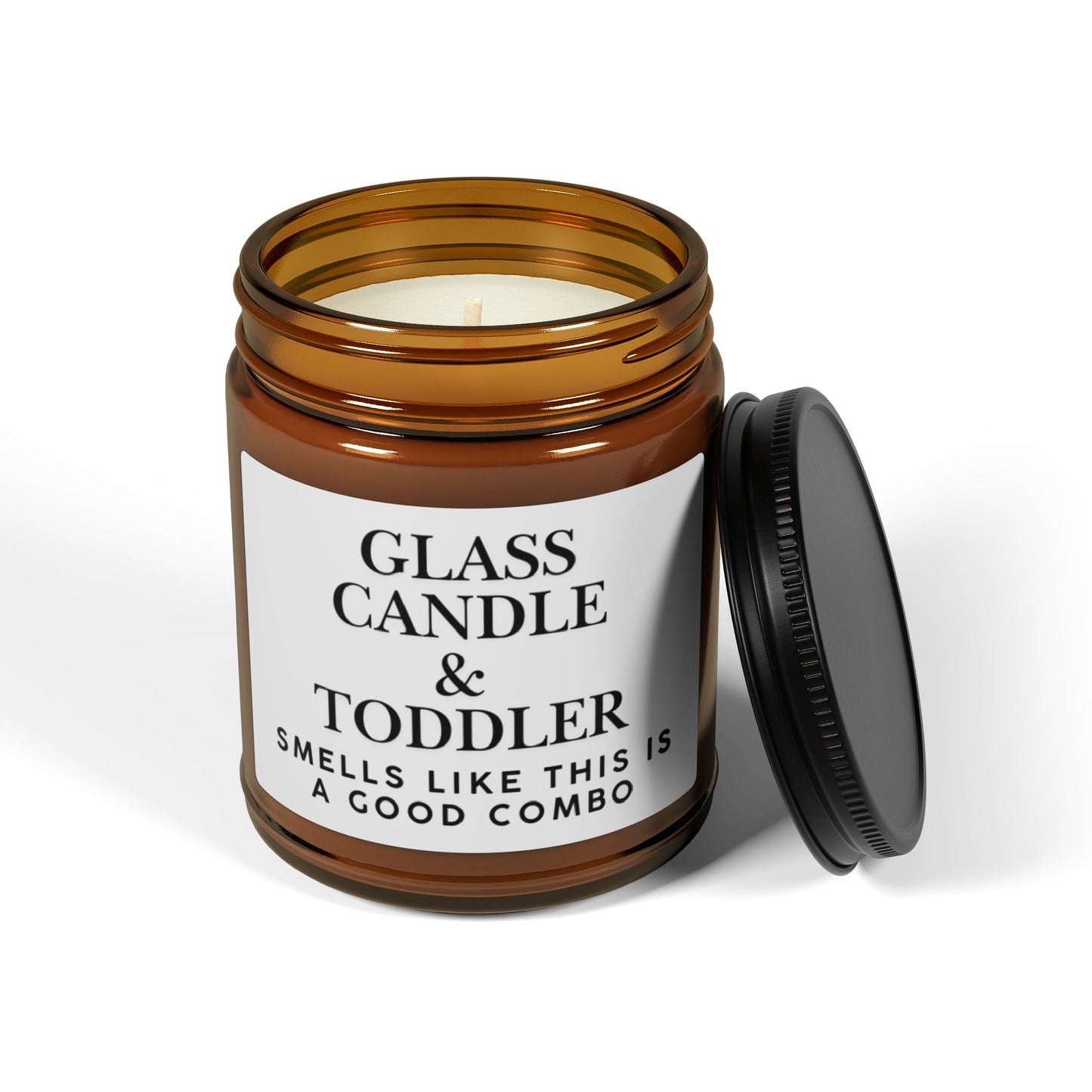 Glass & Toddler Candle