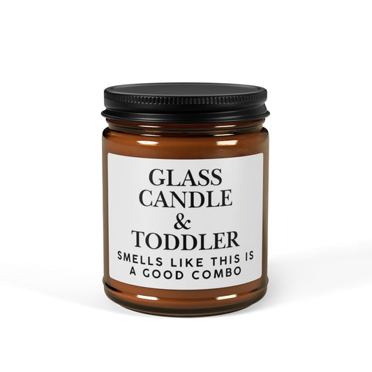 Glass & Toddler Candle